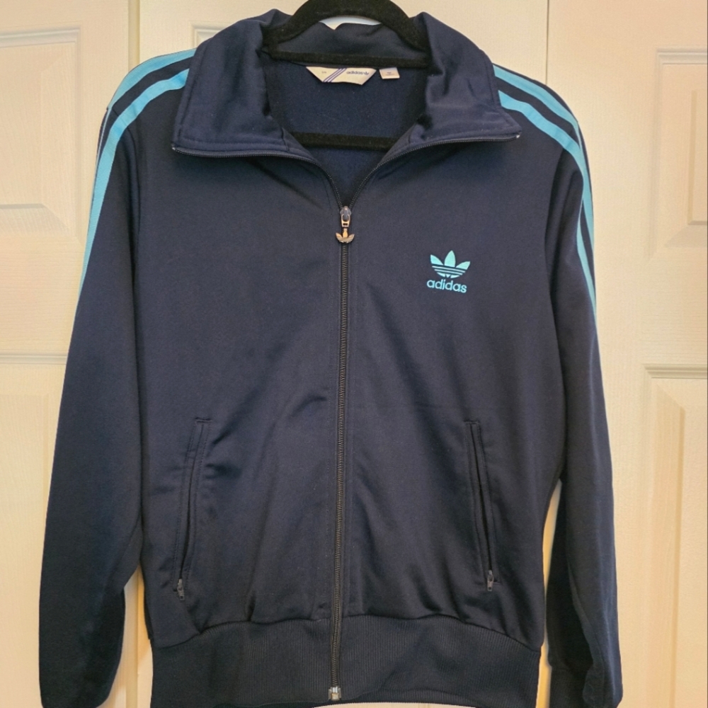 Blue Adidas Track Jacket